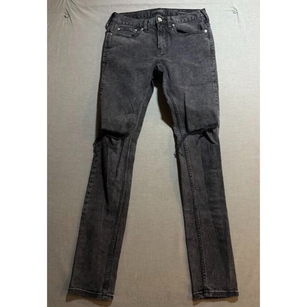 Pacsun Stacked Skinny Jeans Mens 28 Blue Denim Comfort Stretch Pocketed‎ 28X30.